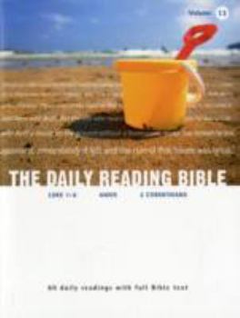 Paperback Daily Reading Bible Vol 13 Book