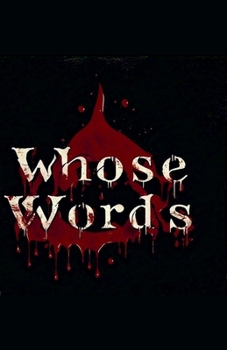 Paperback Whose Words Book