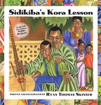 Hardcover Sidikiba's Kora Lesson [With CD] Book