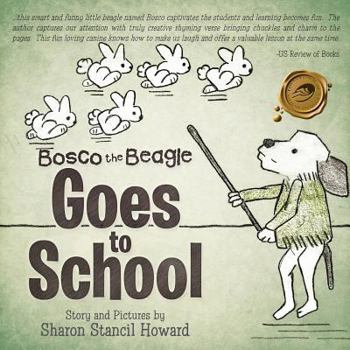 Paperback Bosco the Beagle Goes to School Book