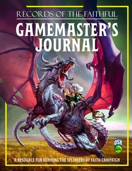 Paperback Gamemaster's Journal OSR: Records of the Faithful Book