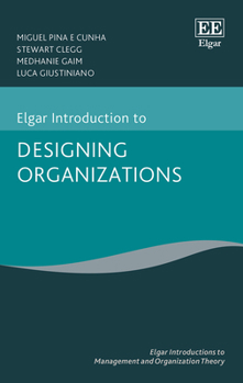 Hardcover Elgar Introduction to Designing Organizations Book