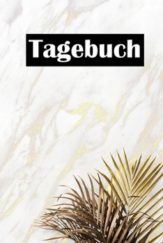 Paperback Tagebuch: Liniertes Tagebuch f?r Frauen mit Blumen Soft Cover [German] Book