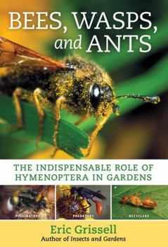 Paperback Bees, Wasps, and Ants: The Indispensable Role of Hymenoptera in Gardens Book