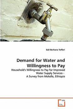 Paperback Demand for Water and Willingness to Pay Book