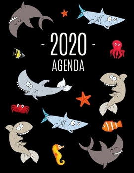 Tiburón Agenda 2020: Planificador Semanal | 52 Semanas Enero a Diciembre 2020 (Spanish Edition)