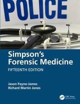 Paperback Simpson's Forensic Medicine Book