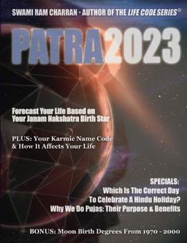 Paperback Patra 2023 HINDU CALENDAR JYOTISH PANCHANG & LIFECODE IN COLOR Book