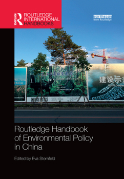 Paperback Routledge Handbook of Environmental Policy in China Book