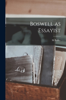 Paperback Boswell as Essayist Book