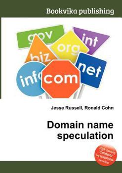 Paperback Domain Name Speculation Book