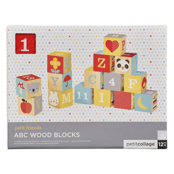 Misc. ABC Wood Blocks Book