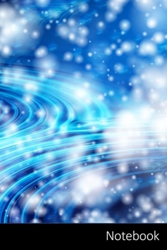 Notebook: Abstract Christmas Bokeh agenda / quaderno delle annotazioni / diario / libro di scrittura / taccuino / carnet /  zibaldone - 6 x 9 pollici (15,24 x 22,86 cm), 150 pagine, superficie lucida.