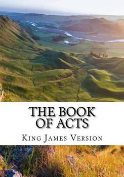 Paperback The Book of Acts (KJV) (Large Print) [Large Print] Book