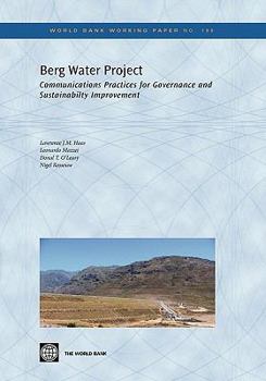 Paperback Berg Water Project: Communications Practices for Governance and Sustainability Improvement Volume 199 Book
