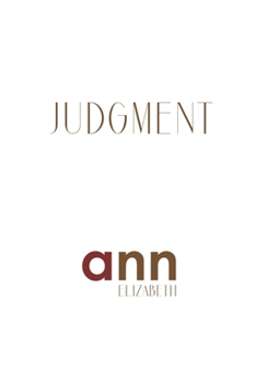 Paperback Judgment - Ann Elizabeth Book