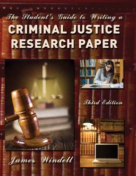 Spiral-bound The Student's Guide to Writing a Criminal Justice Research Paper Book