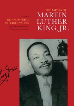 Hardcover The Papers of Martin Luther King, Jr., Volume II: Rediscovering Precious Values, July 1951 - November 1955 Volume 2 Book