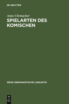 Hardcover Spielarten des Komischen [German] Book