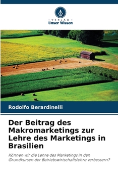 Paperback Der Beitrag des Makromarketings zur Lehre des Marketings in Brasilien [German] Book