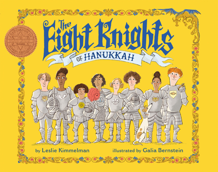 Hardcover The Eight Knights of Hanukkah Book