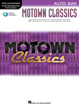 Paperback Motown Classics - Instrumental Play-Along Series: Alto Saxophone Book