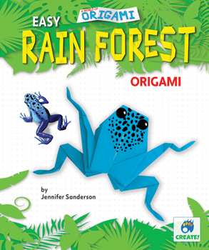 Library Binding Easy Rain Forest Origami Book