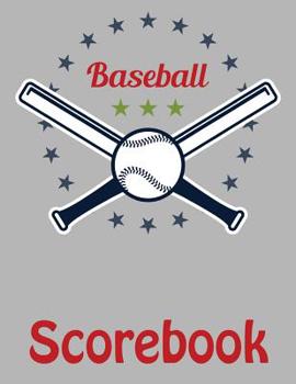 Paperback Baseball Scorebook: 100 Scoring Sheets For Baseball Book