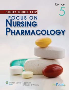 Paperback Focus on Nursing Pharmacology Book