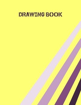 Paperback Drawing Book: 100 Blank Pages, 8.5 x 11, Draw Pad for Sketching, Doodling and Painting Book