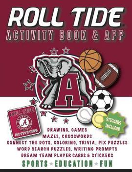 Paperback Roll Tide Activity Book and App Book
