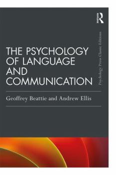 Paperback The Psychology of Language and Communication Book