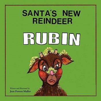 Paperback Santa's New Reindeer, RUBIN Book