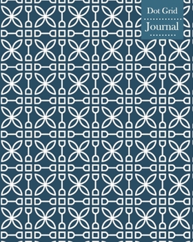 Paperback Dot Grid Journal: Notebook Planner with Geometric Pattern Themed Cover Design Book