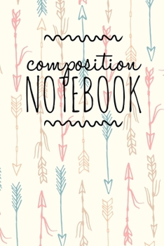 Paperback Composition Notebook: College Ruled 6" x 9" Writing Notes Journal, Office, Kids, School and college student. Book