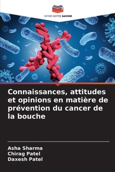Paperback Connaissances, attitudes et opinions en matière de prévention du cancer de la bouche [French] Book