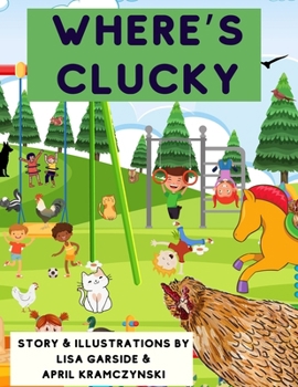 Paperback Where's Clucky Hide and Seek Activity Book