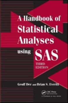 Paperback A Handbook of Statistical Analyses Using SAS Book