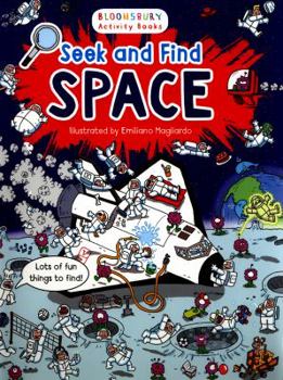 Paperback Seek & Find Space Book