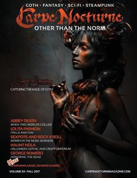 Paperback Carpe Nocturne Magazine Fall 2017: Volume XII Fall 2017 Book