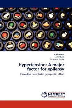 Paperback Hypertension: A major factor for epilepsy Book