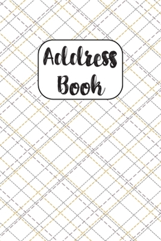 Address Book : Cute Address Book with Alphabetical Organizer, Names, Addresses, Birthday, Phone, Work, Email and Notes