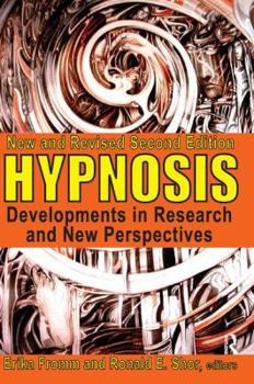 Hardcover Hypnosis: Developments in Research and New Perspectives Book