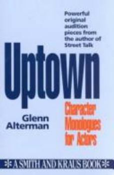 Paperback Uptown: Original Monologues Book