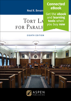 Tort Law for Paralegals: [Connected Ebook]