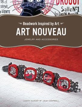 Paperback Beadwork Inspired by Art: Art Nouveau Jewelry and Accessories Book