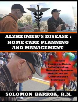 Paperback Alzheimer's Disease: Home Care Planning and Management Book