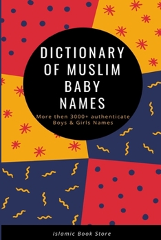 Paperback Dictionary of Muslim Baby Names Book