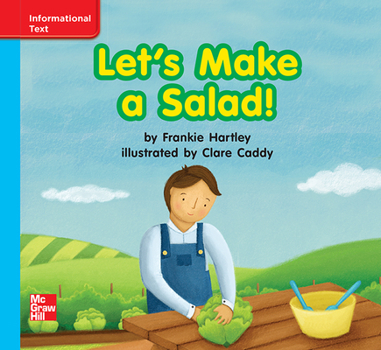 Paperback Reading Wonders Leveled Reader Let's Make a Salad!: On-Level Unit 5 Week 3 Grade K Book