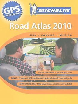 Spiral-bound Michelin Road Atlas: USA, Canada, Mexico Book